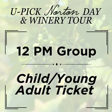 U-Pick Norton - Child/Young Adult Ticket